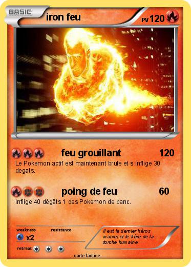 Pokemon iron feu