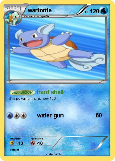 Pokemon wartortle