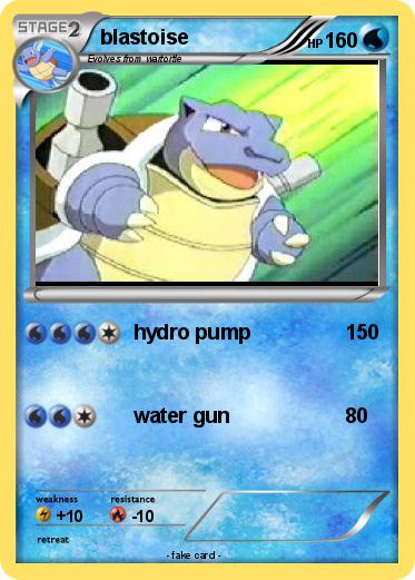 Pokemon blastoise