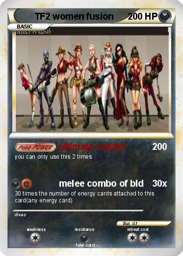 Pokemon TF2 women fusion