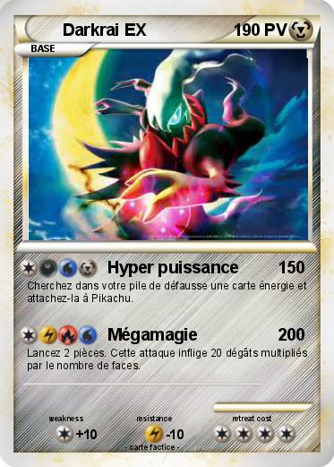 Pokemon Darkrai EX