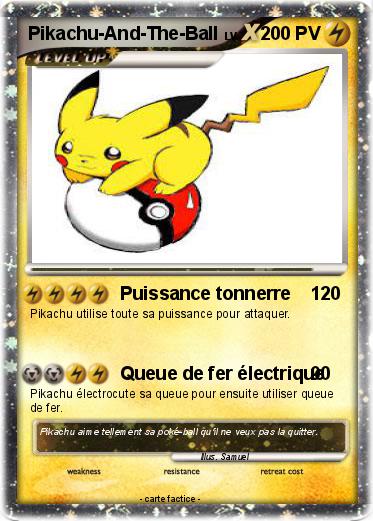 Pokemon Pikachu-And-The-Ball