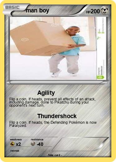 Pokemon man boy