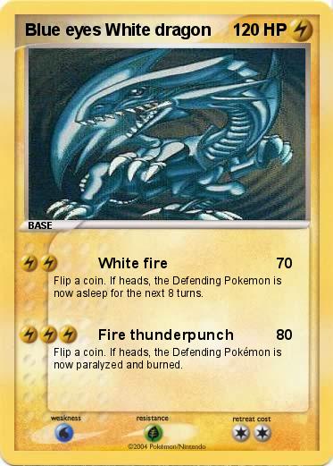 Pokemon Blue eyes White dragon
