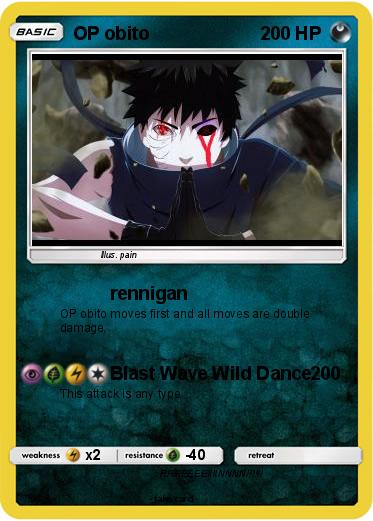 Pokemon OP obito