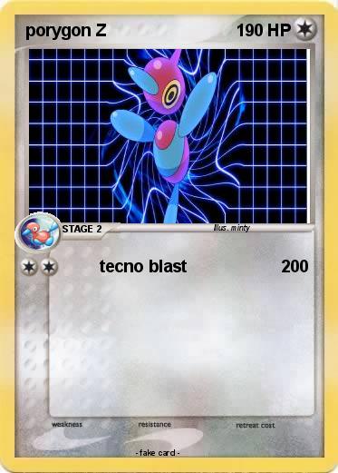 Pokemon porygon Z