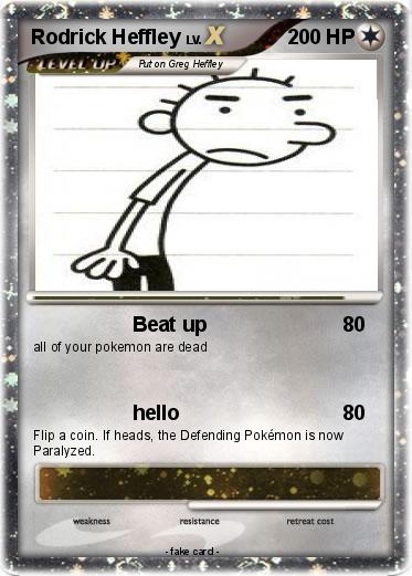 Pokemon Rodrick Heffley