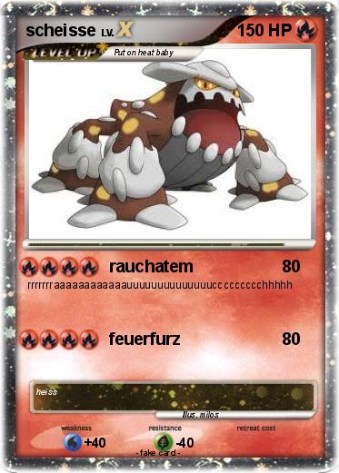 Pokemon scheisse