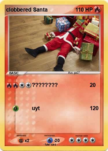 Pokemon clobbered Santa