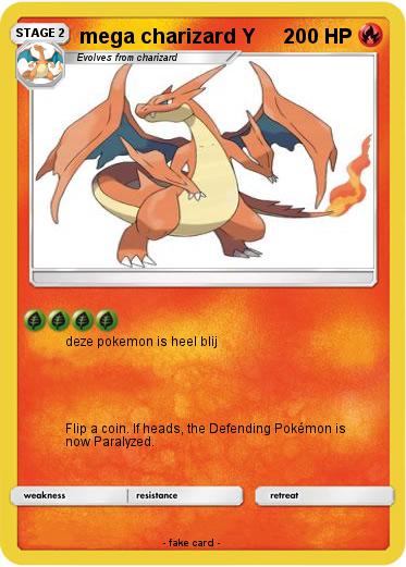 Pokemon mega charizard Y