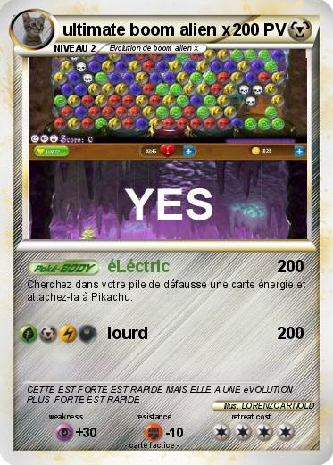 Pokemon ultimate boom alien x