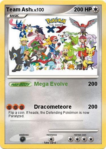 Pokemon Team Ash