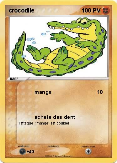 Pokemon crocodile