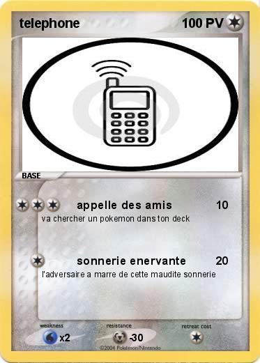 Pokemon telephone