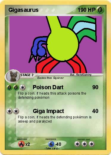 Pokemon Gigasaurus