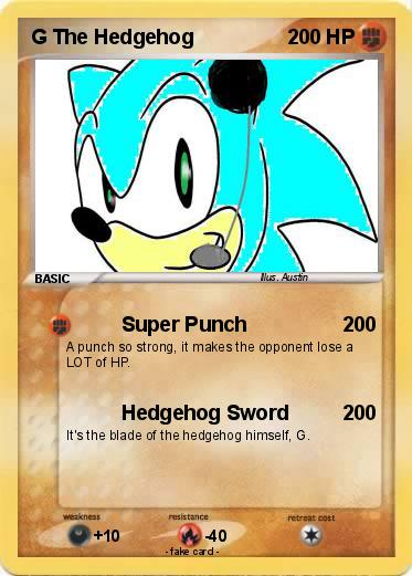 Pokemon G The Hedgehog