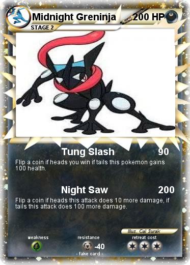 Pokemon Midnight Greninja