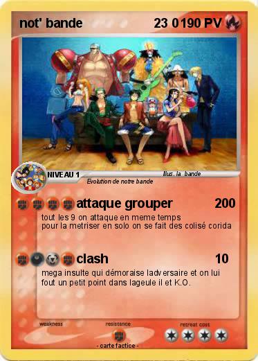 Pokemon not' bande                    23 0
