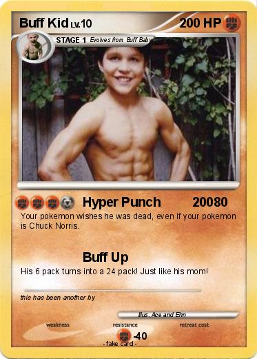 Pokemon Buff Kid