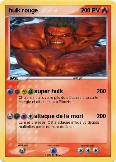 Pokemon hulk rouge