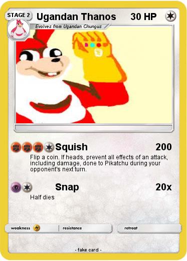 Pokemon Ugandan Thanos