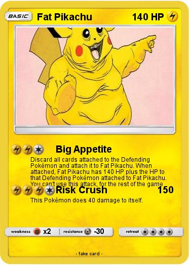 Pokemon Fat Pikachu