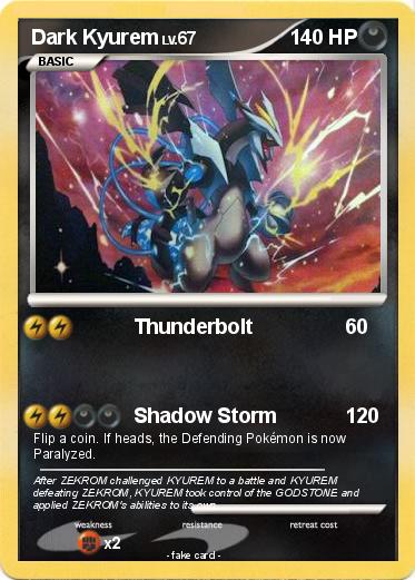 Pokemon Dark Kyurem