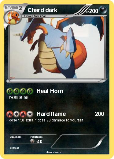 Pokemon Chard dark