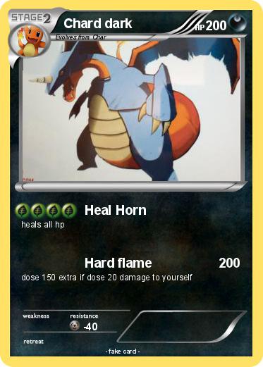 Pokemon Chard dark