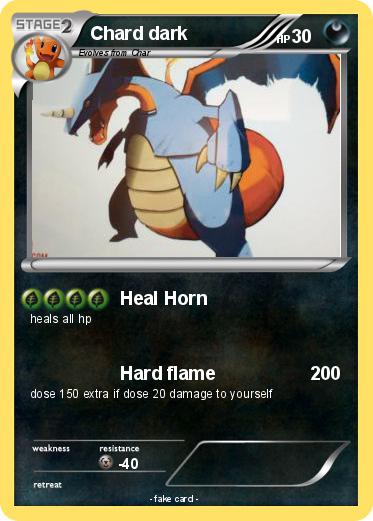 Pokemon Chard dark