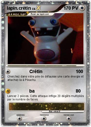 Pokemon lapin.crétin