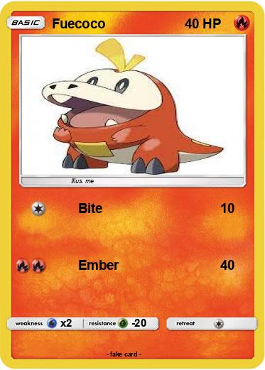 Pokemon Fuecoco