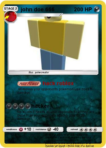 Pokemon john doe 666