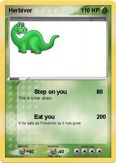 Pokemon Herbivor