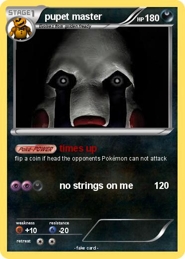 Pokemon pupet master