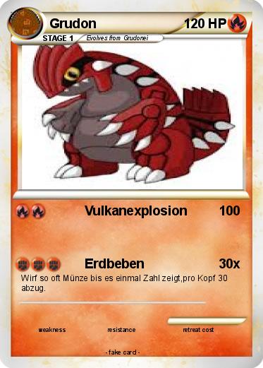 Pokemon Grudon