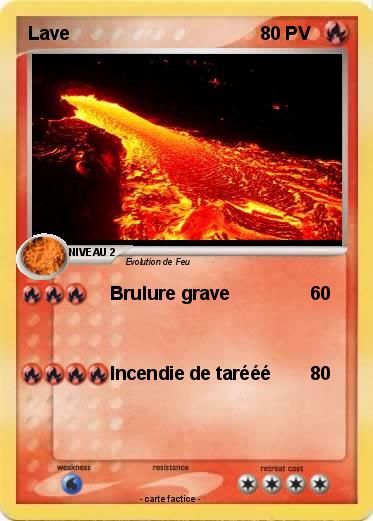Pokemon Lave