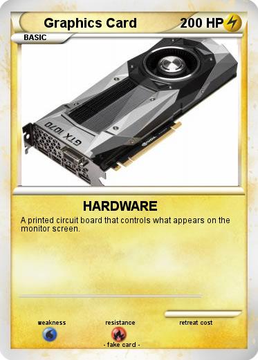 Pokemon Graphics Card