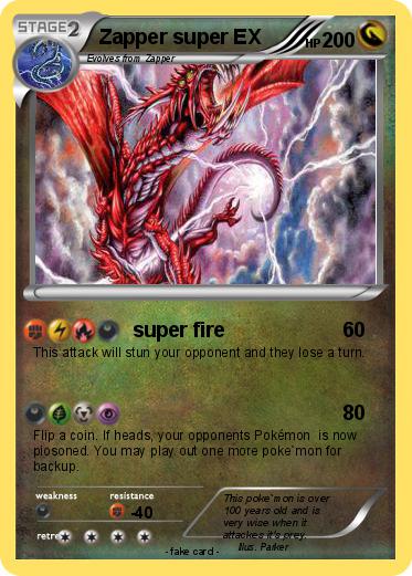 Pokemon Zapper super EX