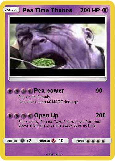Pokemon Pea Time Thanos