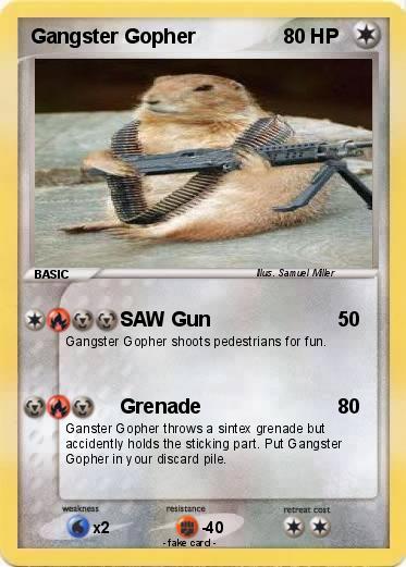 Pokemon Gangster Gopher