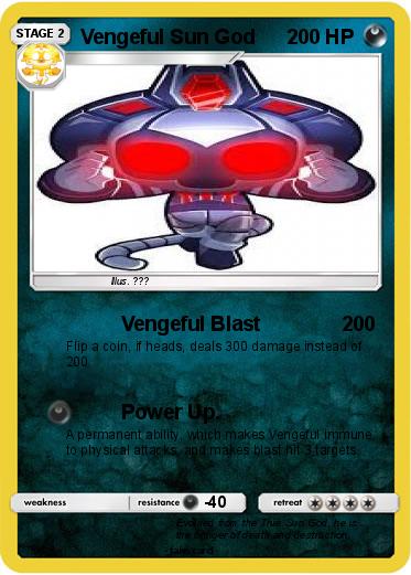 Pokemon Vengeful Sun God