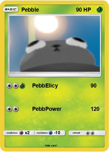 Pokemon Pebble