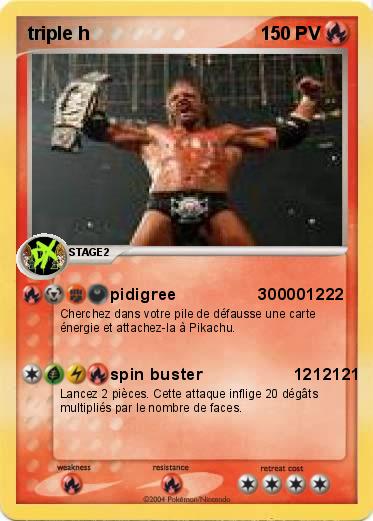 Pokemon triple h