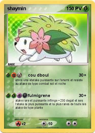 Pokemon shaymin