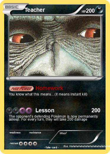 Pokemon Teacher