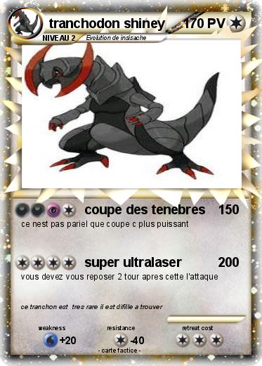 Pokemon tranchodon shiney
