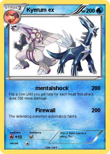 Pokemon Kyerum ex