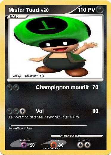 Pokemon Mister Toad
