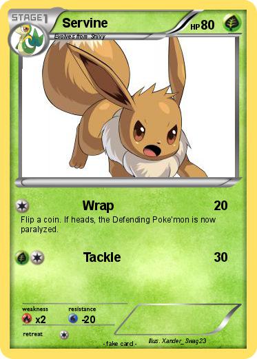 Pokemon Servine